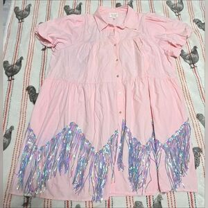 Fantastic Fawn Babydoll Dress